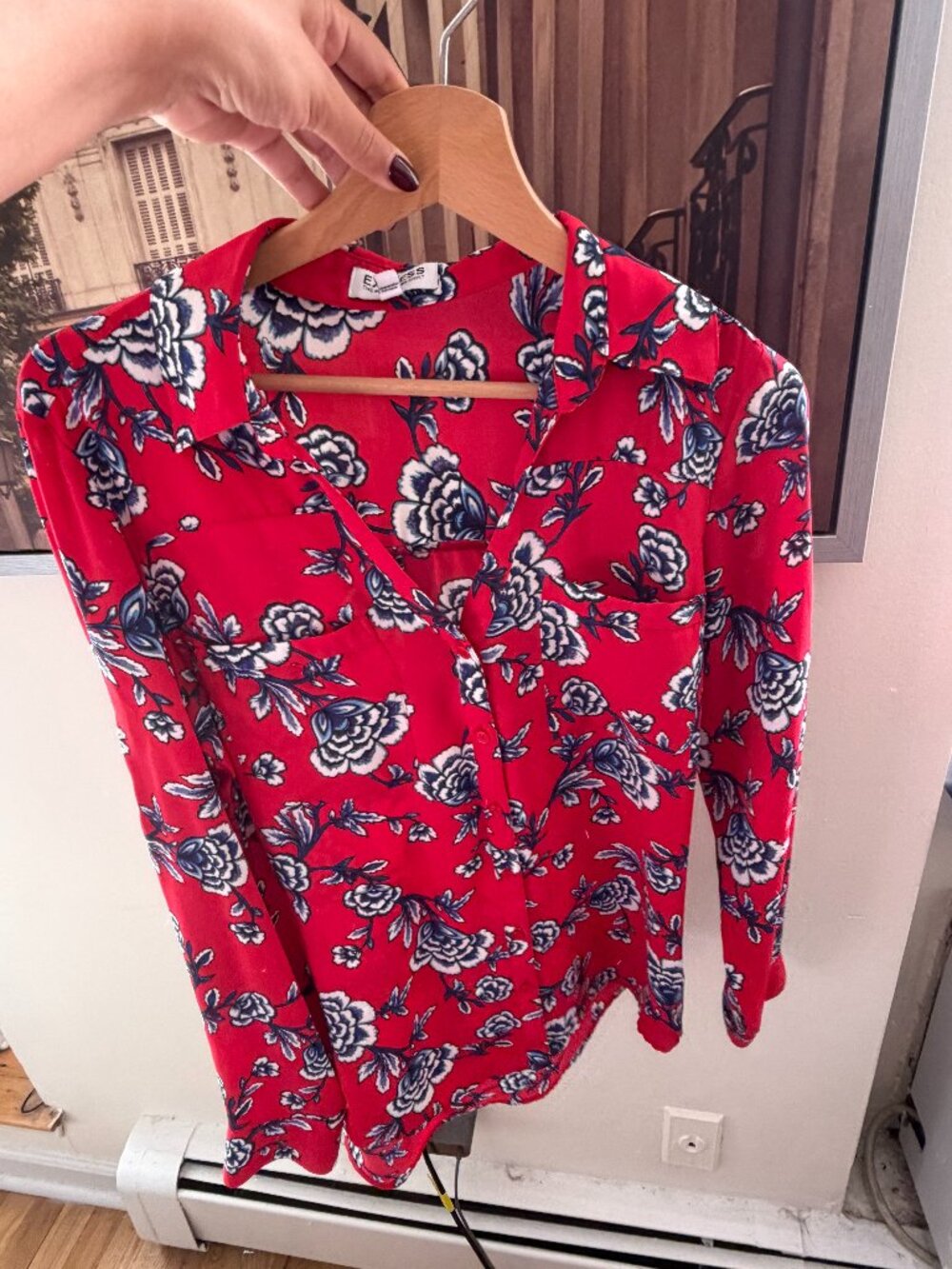 Express portofino shirt, slim fit